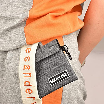 Anti-odour Waterproof Stash Bag - Scent Proof Pouch With Combination Lock for Eliminating Trapping Stink & Smelly Discreet Accessories - color: Mini Grey