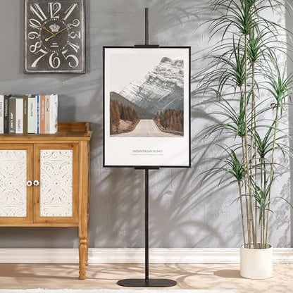 Adjustable Easel Stand for Sign, Art Display Stands for Frames up to 64"