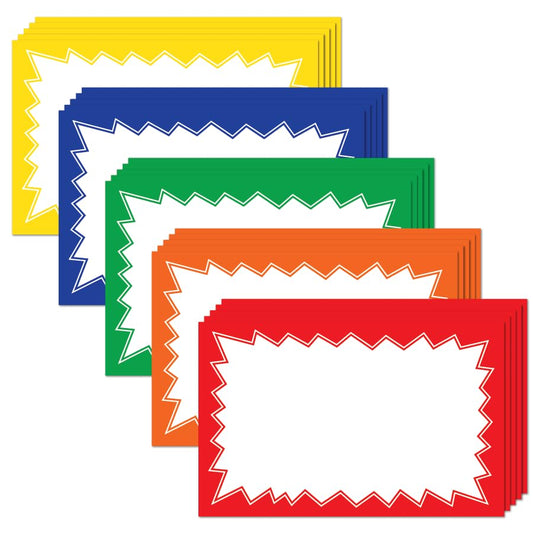 Sale Signs for Retail Stores - 100pcs, 3.5" x 5.5" - color: Variety, size: 3.5" x 5.5"