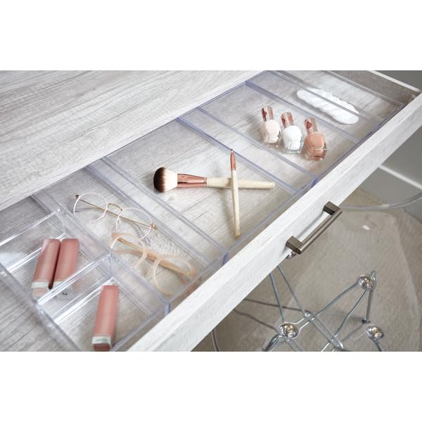 iDesign Clear Drawer Organizer - size: XL