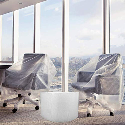 Bubble Cushioning, 12" x 350', Small 3/16", Clear - color: Clear Bubble, size: 12" x 350' Small 3/16"