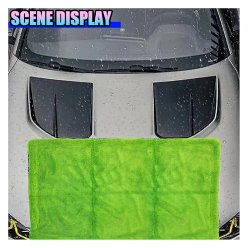 36"×24" Car Drying Towel, 1400 GSM Extra Large Microfiber Cleaning Towel with Twisted-Loop Technique, Ultra Absorbent & Scratch-Free Drying Cloth for SUV Truck RV, Machine Washable(60x90cm) - size: 60x90cm