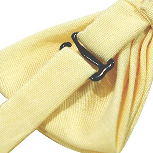 AUSKY 8 PACKS Elegant Adjustable Pre-tied Bow Ties for Men Boys (1&4&5&6&8 Pack for option) - color: D8