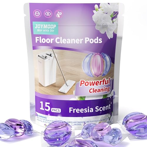 JOYMOOP Floor Cleaner for mopping, Mop Cleaner Solution, 15Count - size: 1 Count (Pack of 15)