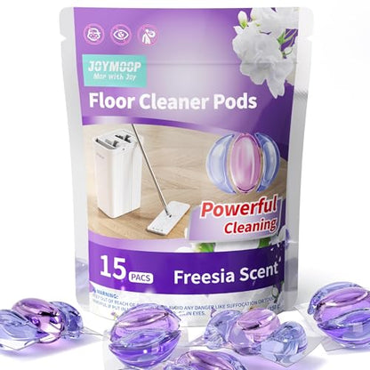JOYMOOP Floor Cleaner for mopping, Mop Cleaner Solution, 15Count - size: 1 Count (Pack of 15)