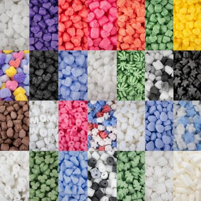 MagicWater Supply Packing Peanuts - Green Leaf Shaped - 1 Cu Ft
