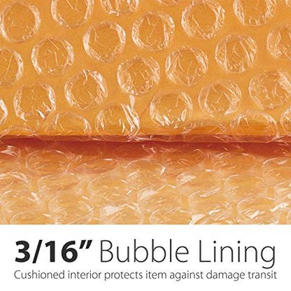 Fosmon 10 Pack Bubble Mailers 12x15, #6 Kraft Padded Shipping Envelopes - size: 10 Pack