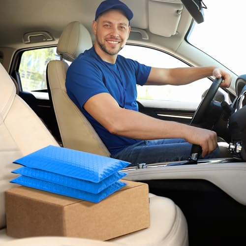 UCGOU Bubble Mailers 5x8.6" Usable Size 5x7" Padded Envelopes Blue 100 Pack - color: Blue, size: 5x8.6" 100PC
