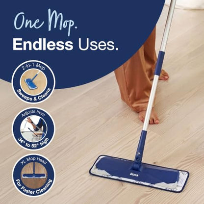 Bona Premium Sweep & Clean Mop for Multi-Surface floors - style: Multi-Surface Mop