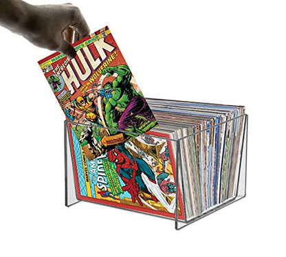 Photo Browsing Flip Bin Holds up to 10 by 10 Inch Prints and Photos Stickers Postcards Photographs Greeting Cards and Artwork in Museums Retail Record Stores and Homes by Marketing Holders