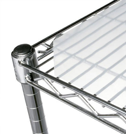 14" x 18" Translucent Wire Shelf Liners, 4 Count - size: 14" x 18"