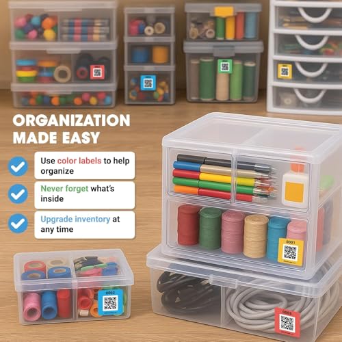 SmartLabels - Mini 1.5" QR Code Labels for Storage, Organization, & Moving - style: Mini