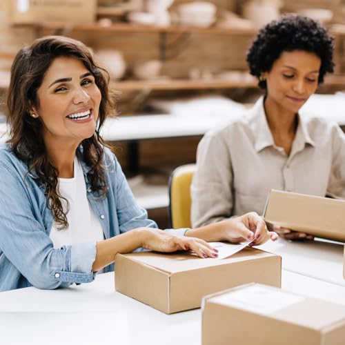 PHAREGE 6 Pack 6x4x3 inch Small Shipping Boxes, Brown Mailing Boxes - color: Brown, size: 6x4x3 inch 6 Pack