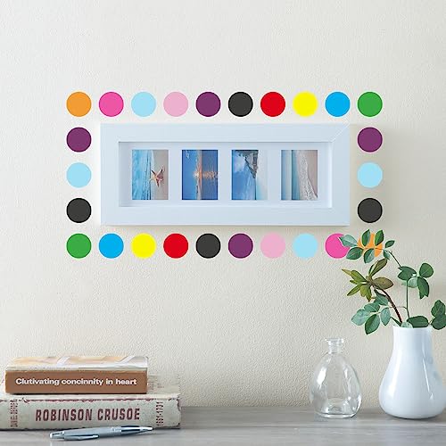 6020 PCS Circle Dot Stickers 3/4" Round Coding Label - color: 6020 Pcs Multicolored