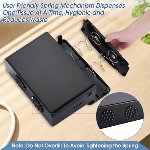 Multifold Paper Towel Dispenser Countertop - color: 5857s-black