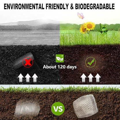12 Inch x 230 Ft Honeycomb Kraft Packaging Paper White, Plastic Free Cushioning Packing Paper with Fragile Warning Labels, Recyclable Bubble Wrap Substitute for Household Moving & Business Shipping - color: White