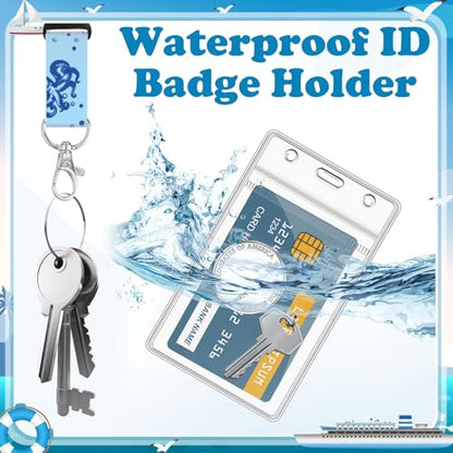 HONSIO 6 Pack Cruise Lanyard for Ship Cards, Cruise Essentials 2026, Ocean - color: 6 Pack Ocean