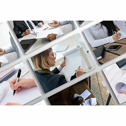 SCRIBBLEDO Dry Erase Clipboard Double Sided 9x12 with Erasers 30 Pack