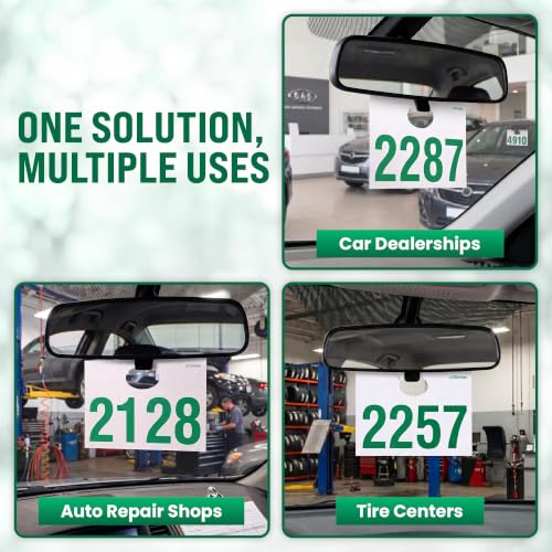 Automotive Service Tag Numbers Dispatch Numbers (2000-2999) - size: 2000-2999