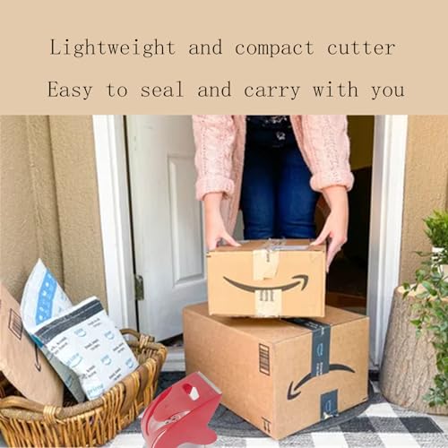 Clear Packing Tape (12 Rolls) - Quiet Packaging Tape 1.5 INCH Core Shipping Tape Refill Rolls Moving Tape for Packing Boxes, 2" x 25 Yards - size: 12 Rolls