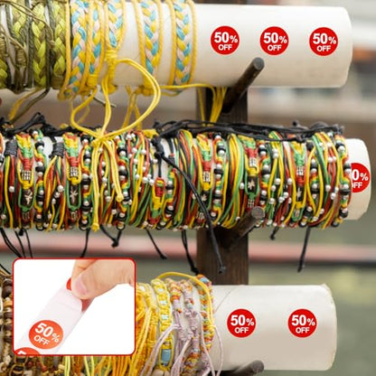 2000pcs 50% Discount Stickers, 1in Round Self Adhesive 50 Percent Off Signs