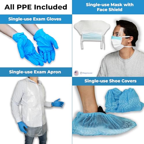 Bodily Fluid Clean Up Kit - Be OSHA Compliant (10 Pack)