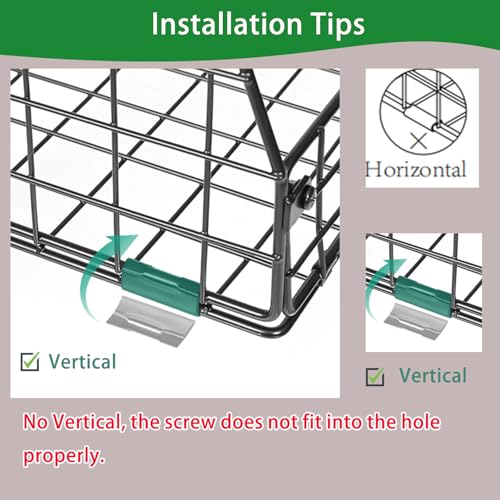 Jakyitvi 4 Pack XXL Stackable Wire Storage Basket, Extra Large Capacity Pantry Organizer and Storage, Muti-Purpose for Fruit Vegetable Basket & Toy Bin & Snack Organizer - size: 4 Pack-Narrow 11.8"W x 15.4"D
