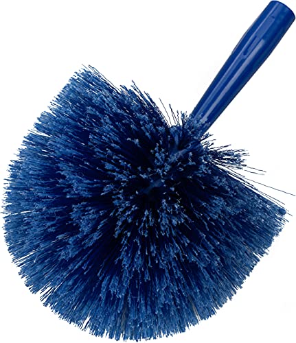 Sparta Round Duster Head, Soft Flagged Bristles, 9 Inch, Blue