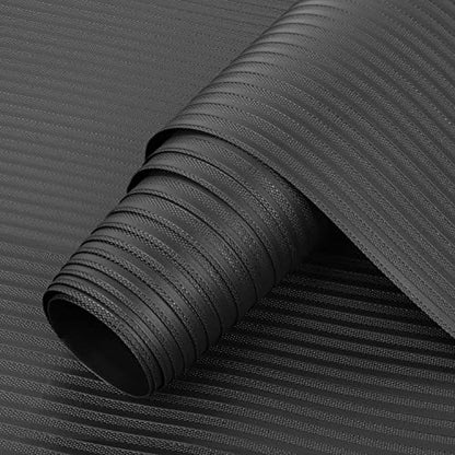 Anze Shelf Drawer Liner for Kitchen Cabinets, Black, 23.6 x 78.7 in - color: Black, size: 23.6"W x 78.7"L
