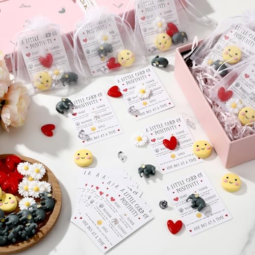 Lincia 10 Set Housekeeping Week Gift Inspirational Card Resin Gift, Cute - style: Cute