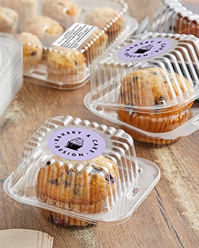 MUNBYN 2 Inch Purple Circle Thermal Labels for Business, 750 Sheets/1 Roll - color: Purple, size: 2inch