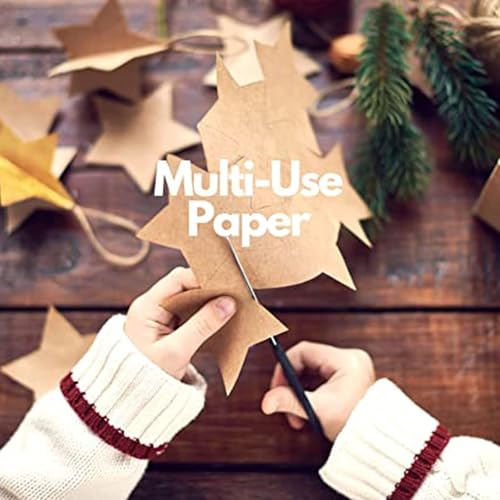 Shinok Kraft Brown Paper Roll - 15" x 100'(1200 ") Brown Wrapping Paper for Art Craft Gift Wrapping Packing Moving - color: brown 3830 1P