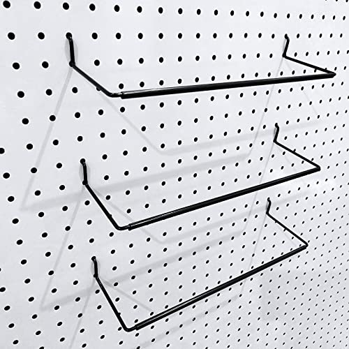 5 Pack Extendable Pegboard Paper Towel Holder,Pegboard Hook for Workshop,Garage,Kitchen,Laundry Room,Bathroom etc.