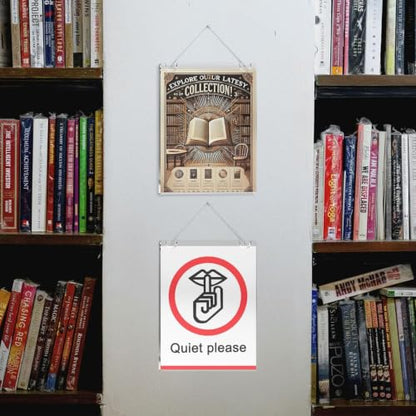 NIUBEE 4x6 Acrylic Wall Sign Holder Vertical Wall Mount 6 Pack - size: Vertical 6 Pack 4" x 6"