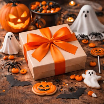 Orange Satin Ribbon 1-1/2 Inch x 36 Yards for Halloween Bows & Gift Wrap - color: Orange
