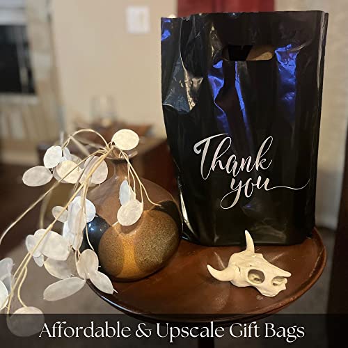 Rainbows & Lilies Thank You Bags with Handles, 100pk 12" x 15", 2pk Bundle