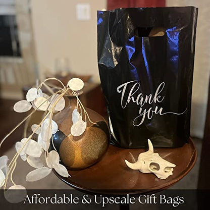 Rainbows & Lilies Thank You Bags with Handles, 100pk 12" x 15", 2pk Bundle
