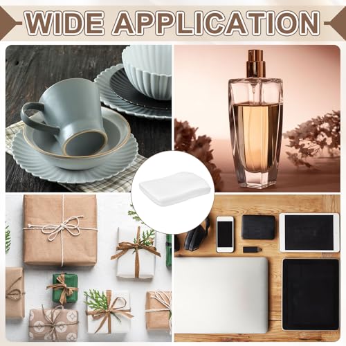 uxcell 25 Pcs Cushion Foam Pouches, 8" x 6" Cushioning Packing Supplies Cushioning Foam Padding Sheets for Moving and Packaging Dishes, China, Books, Photo Frame - size: 20 x 15 cm/7.9 x 5.9 inches