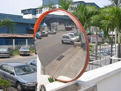 SSC2000 SS Steel Convex Mirror - size: 25.6"L x 24.8"W