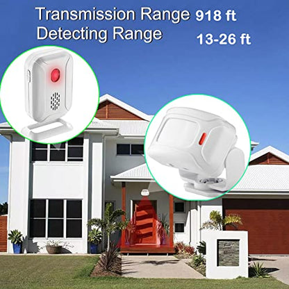 Hendun Add -On Motion Sensor Alarm, Extra Transmitter for Receiver - color: Extra Transmitter