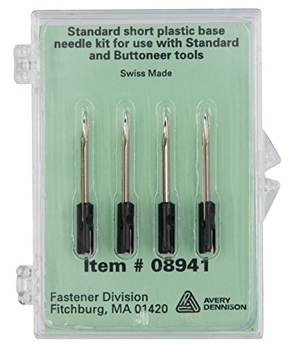 Avery Dennison Standard Tagging Gun Replacement Needles,10-Pack - Each Pack Contains 4 Needless for a Total of 40- Avery Dennison # 08941 Needles