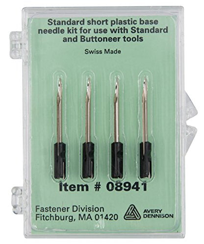 Avery Dennison Standard Tagging Gun Replacement Needles,10-Pack - Each Pack Contains 4 Needless for a Total of 40- Avery Dennison # 08941 Needles