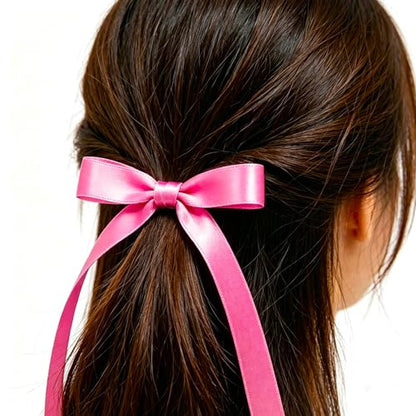3/4 Inch Magenta Satin Ribbon 50 Yards Single Face Polyester - color: Magenta, size: 3/4 inch