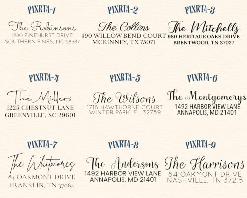 Custom Return Address Labels on a Roll, Personalized Mailing Labels, 2.5" x 0.75", Self-Adhesive Address Stickers, 50 to 500 Labels, Optional Clear Label Dispenser (Handwritten)