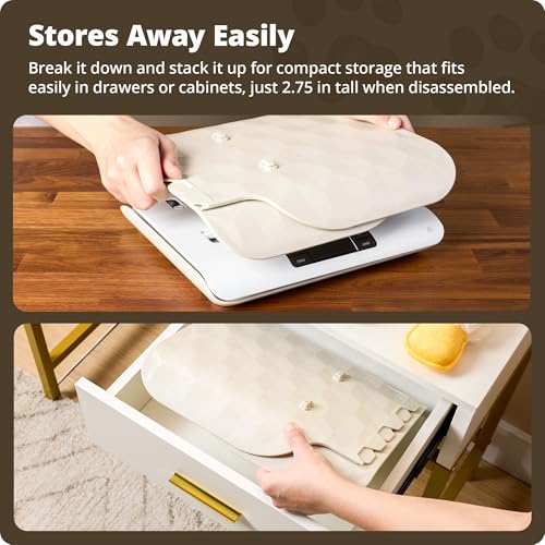 Greater Goods Wiggle-Proof Digital Pet Scale for Cats, Dogs & Small Animals