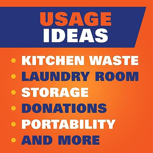 Hefty Ultra Strong Tall Kitchen Trash Bags - Citrus Twist, 13 Gallon, 40 Count - size: 40 Count (Pack of 1), style: Citrus Twist