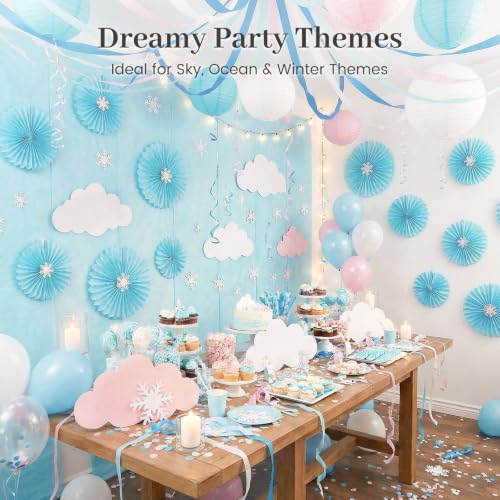 Koogel 330 Sheets Light Blue Tissue Paper, 14 X 10 inches - color: Light Blue
