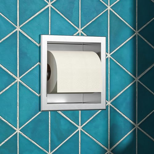 Toilet Paper Holder for Bathroom Renovation - color: Silver