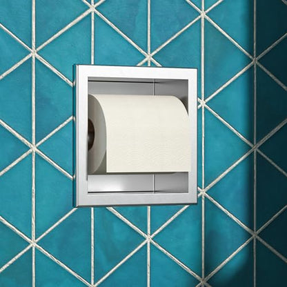 Toilet Paper Holder for Bathroom Renovation - color: Silver