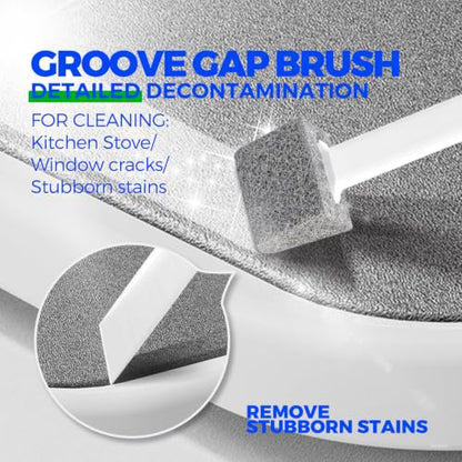 Holikme 7 Pack Cleaning Brush Scrub Brush Kitchen Brush for Floor,Green - color: Green